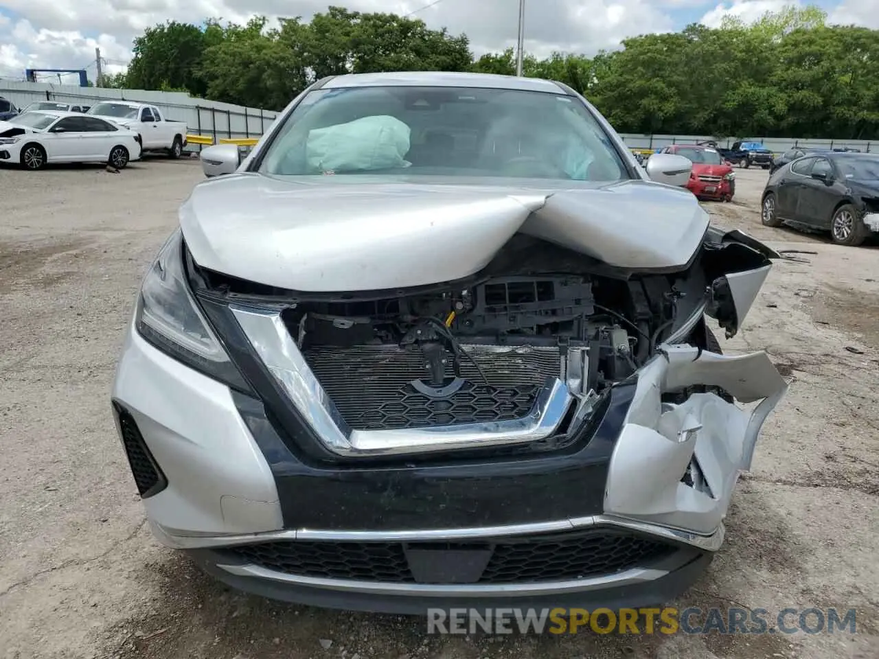5 fotografías del automóvil dañado 5N1AZ2AS8LN172866 NISSAN MURANO 2020