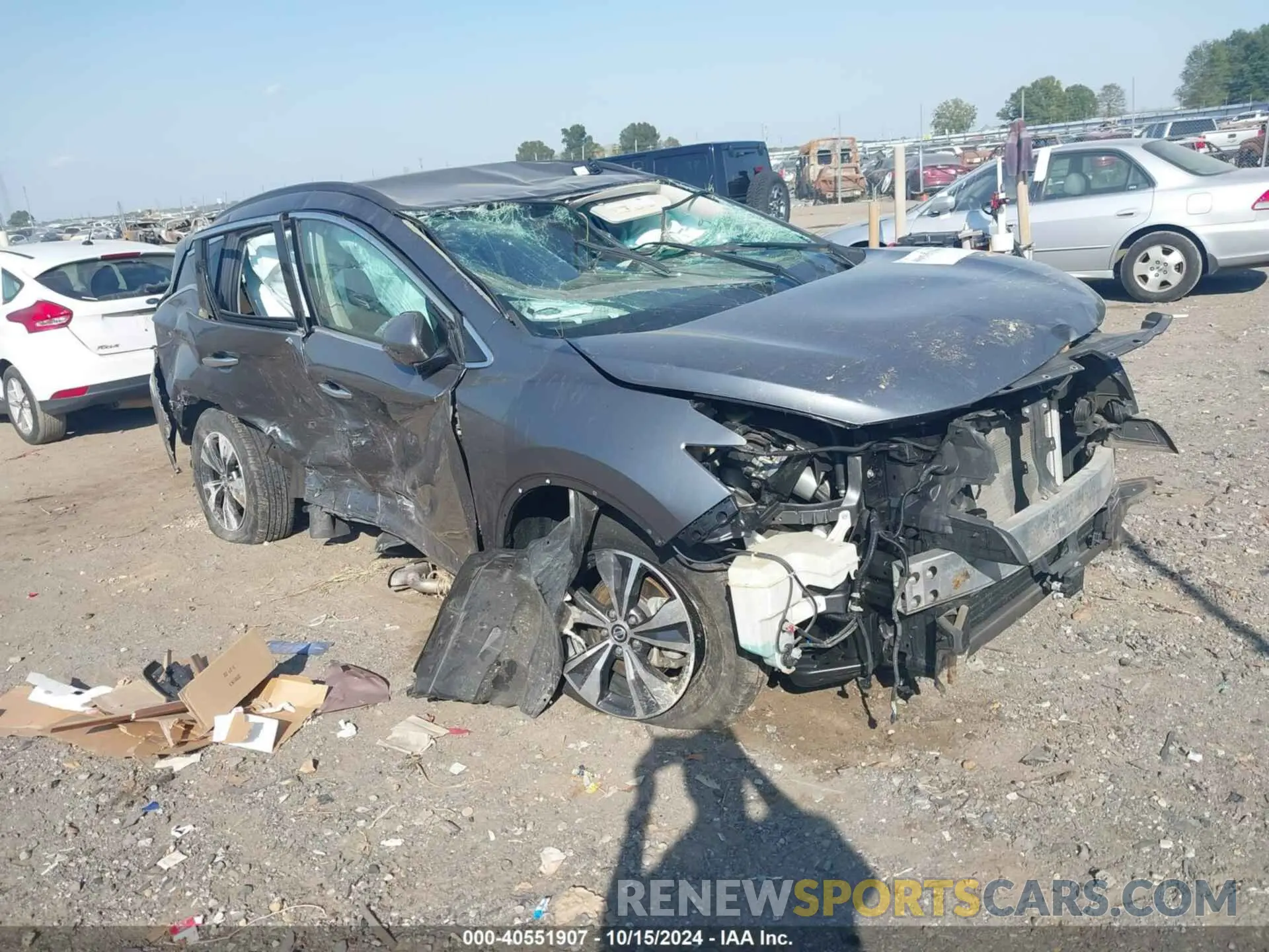 1 fotografías del automóvil dañado 5N1AZ2BJ1LN121490 NISSAN MURANO 2020