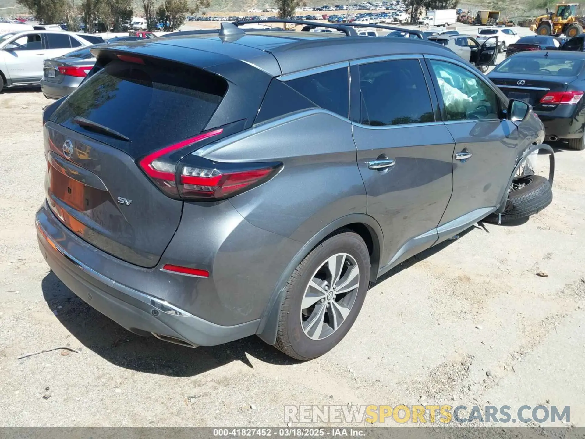 4 fotografías del automóvil dañado 5N1AZ2BJ1LN132389 NISSAN MURANO 2020