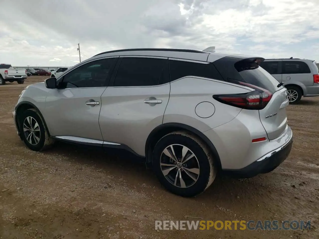 2 fotografías del automóvil dañado 5N1AZ2BJ1LN137768 NISSAN MURANO 2020