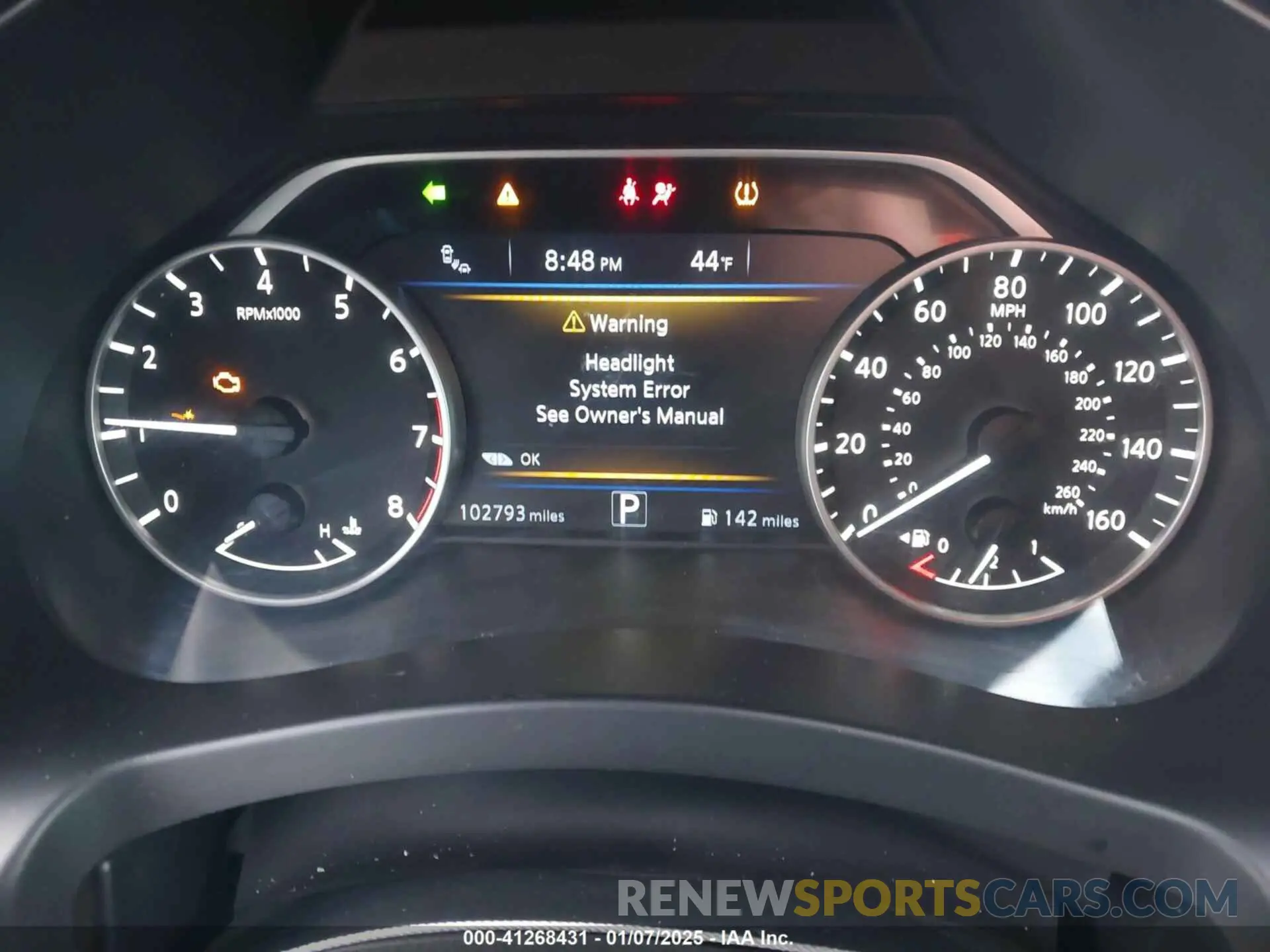 7 fotografías del automóvil dañado 5N1AZ2BJ1LN154814 NISSAN MURANO 2020