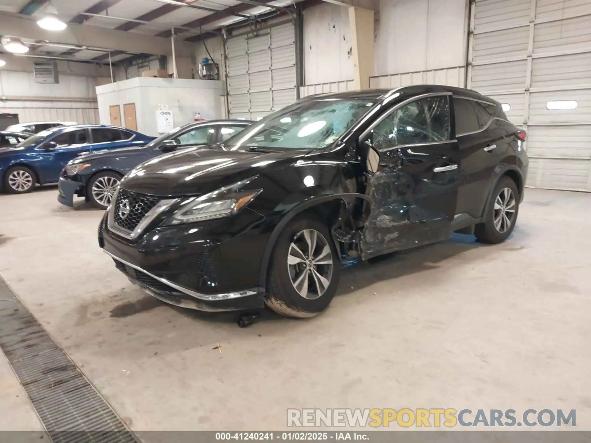 2 fotografías del automóvil dañado 5N1AZ2BJ3LN104464 NISSAN MURANO 2020