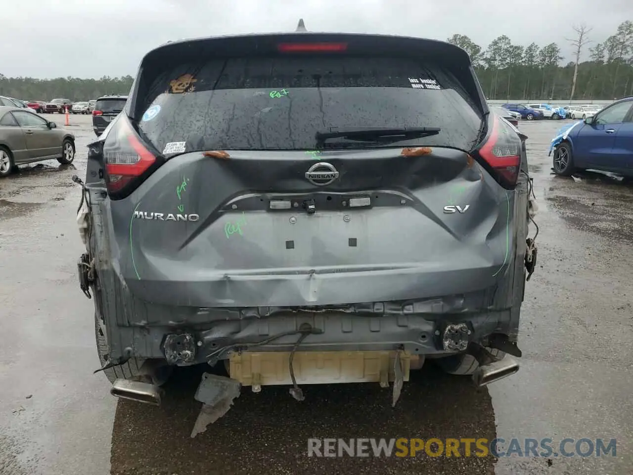 6 fotografías del automóvil dañado 5N1AZ2BJ5LN106264 NISSAN MURANO 2020