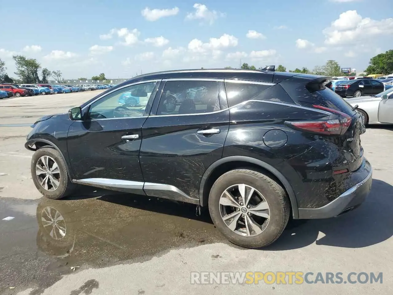 2 fotografías del automóvil dañado 5N1AZ2BJ8LN128758 NISSAN MURANO 2020
