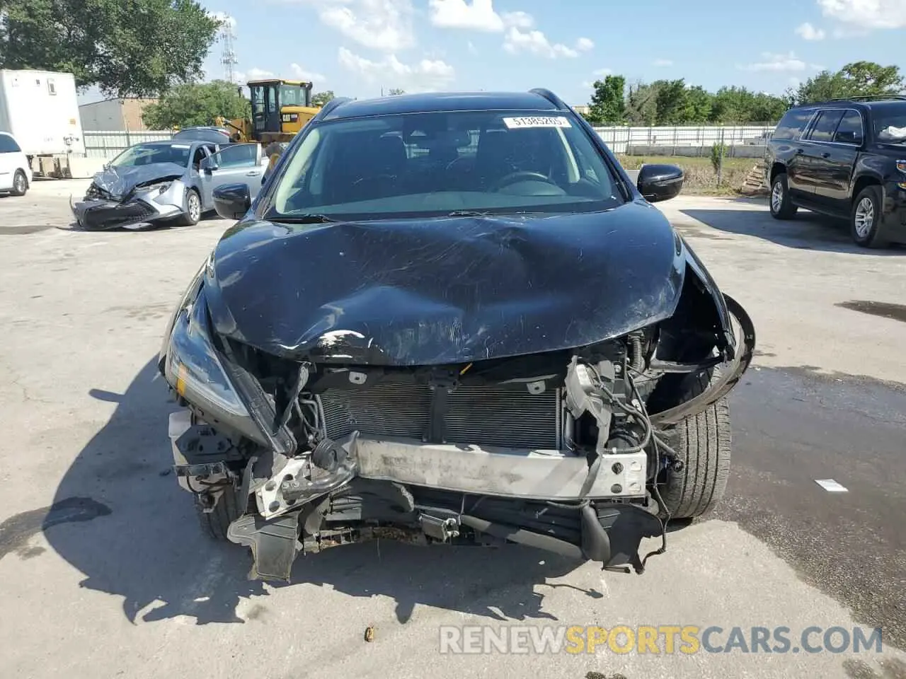 5 fotografías del automóvil dañado 5N1AZ2BJ8LN128758 NISSAN MURANO 2020