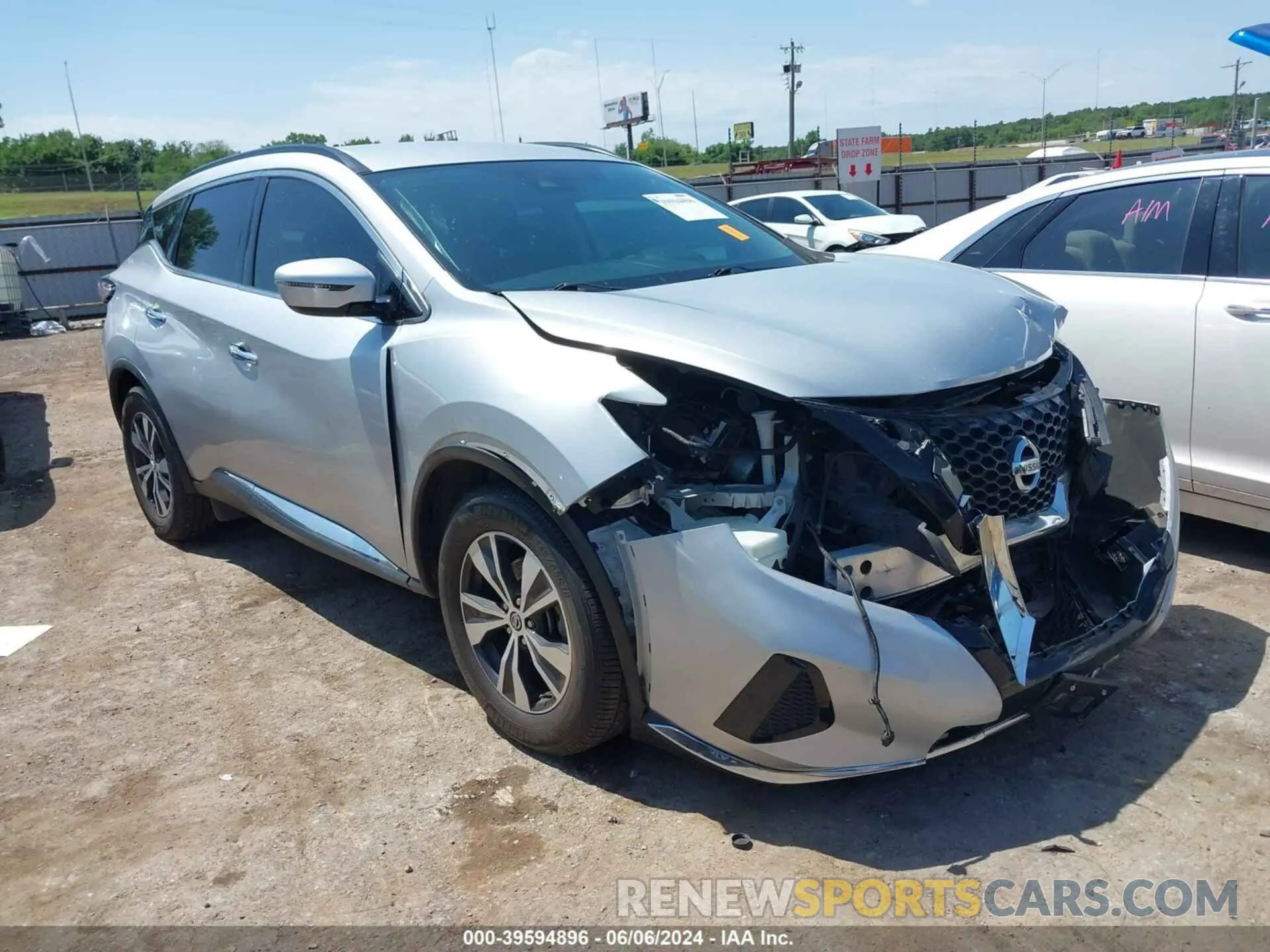 1 fotografías del automóvil dañado 5N1AZ2BJ8LN131272 NISSAN MURANO 2020
