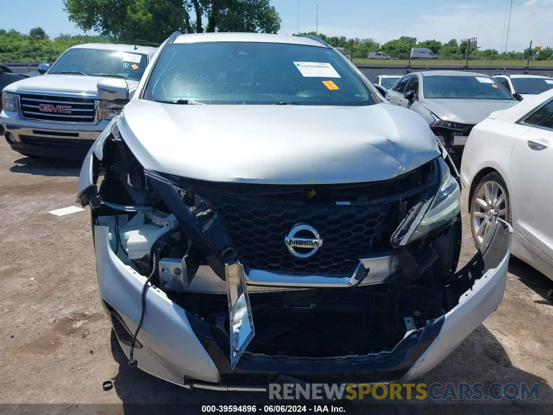 13 fotografías del automóvil dañado 5N1AZ2BJ8LN131272 NISSAN MURANO 2020