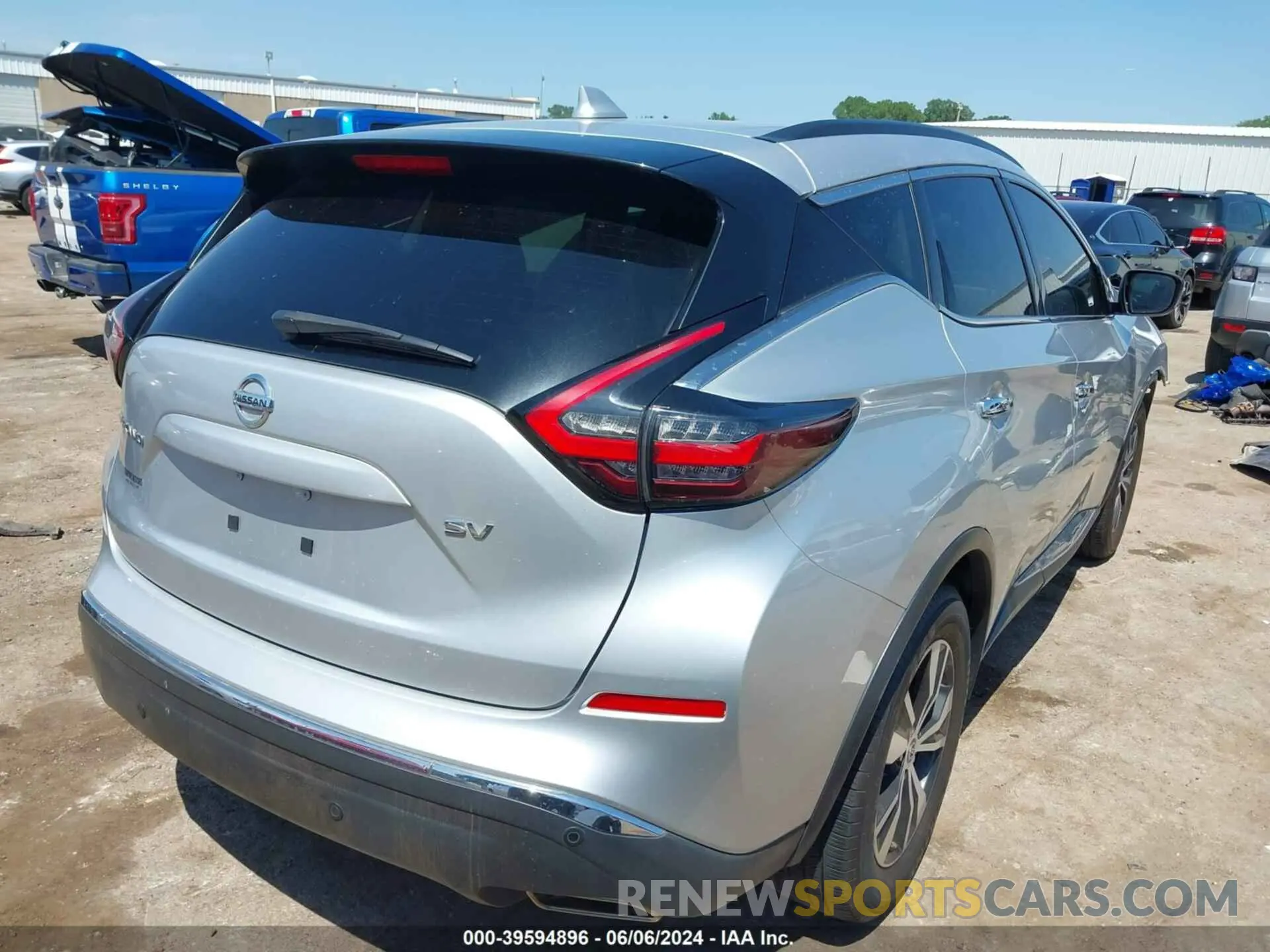 4 fotografías del automóvil dañado 5N1AZ2BJ8LN131272 NISSAN MURANO 2020