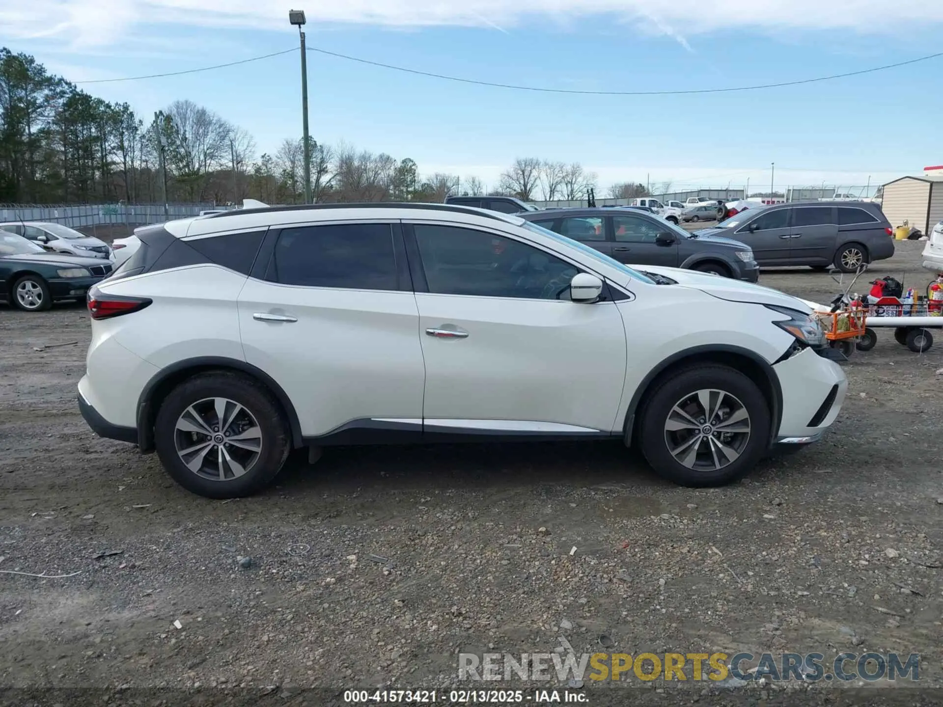 14 fotografías del automóvil dañado 5N1AZ2BJ9LN132091 NISSAN MURANO 2020
