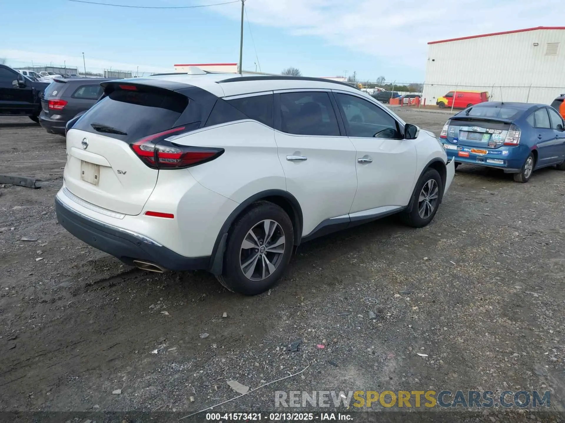 4 fotografías del automóvil dañado 5N1AZ2BJ9LN132091 NISSAN MURANO 2020
