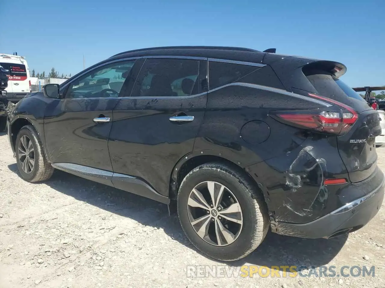 2 fotografías del automóvil dañado 5N1AZ2BS2LN101466 NISSAN MURANO 2020