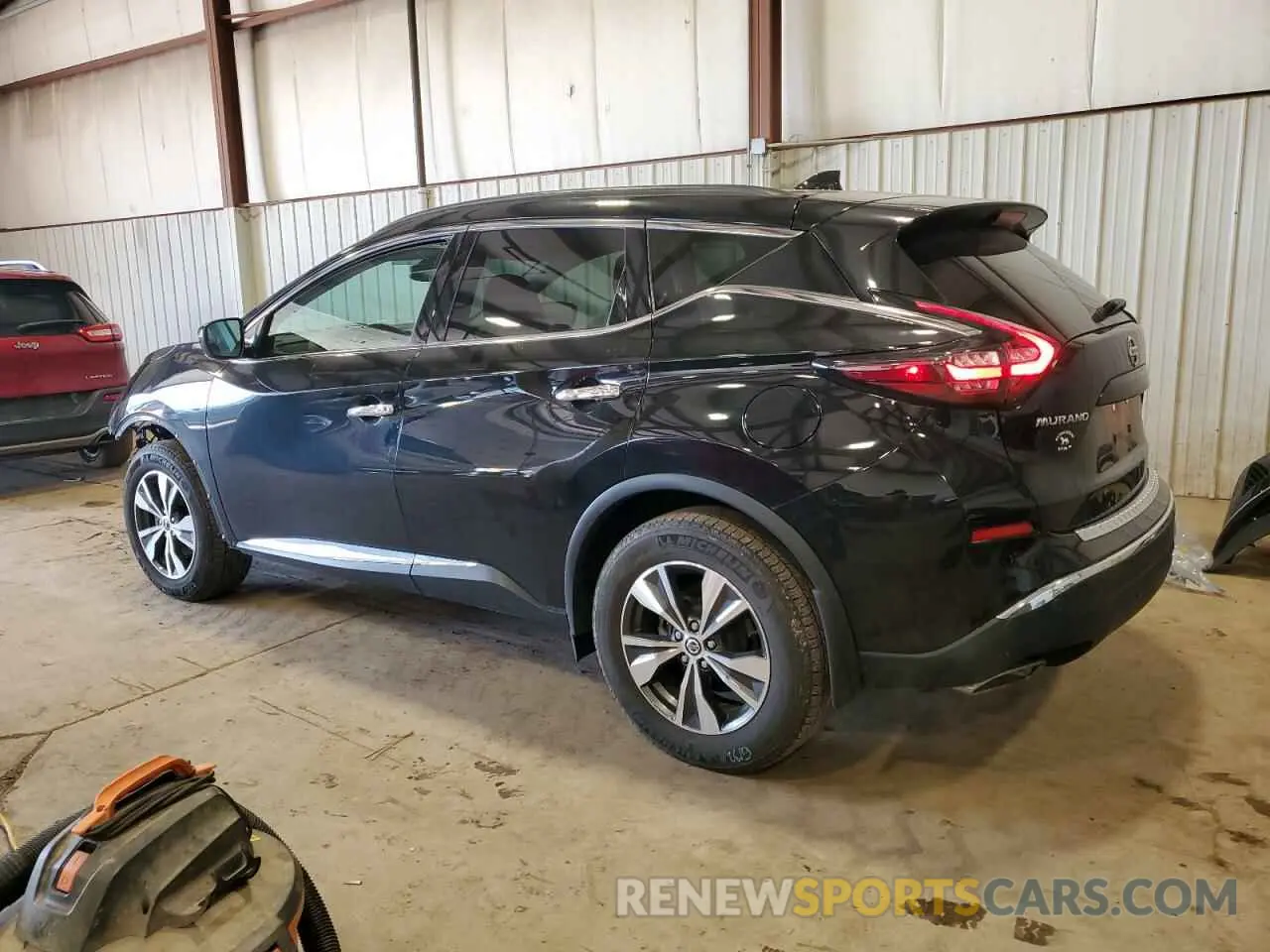 2 fotografías del automóvil dañado 5N1AZ2BS3LN170439 NISSAN MURANO 2020