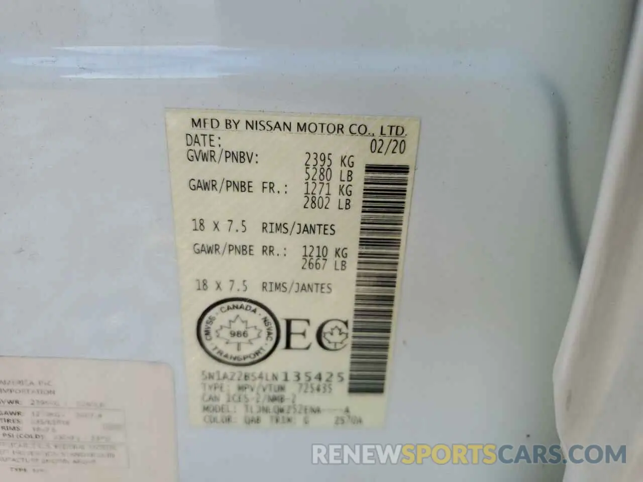 14 fotografías del automóvil dañado 5N1AZ2BS4LN135425 NISSAN MURANO 2020