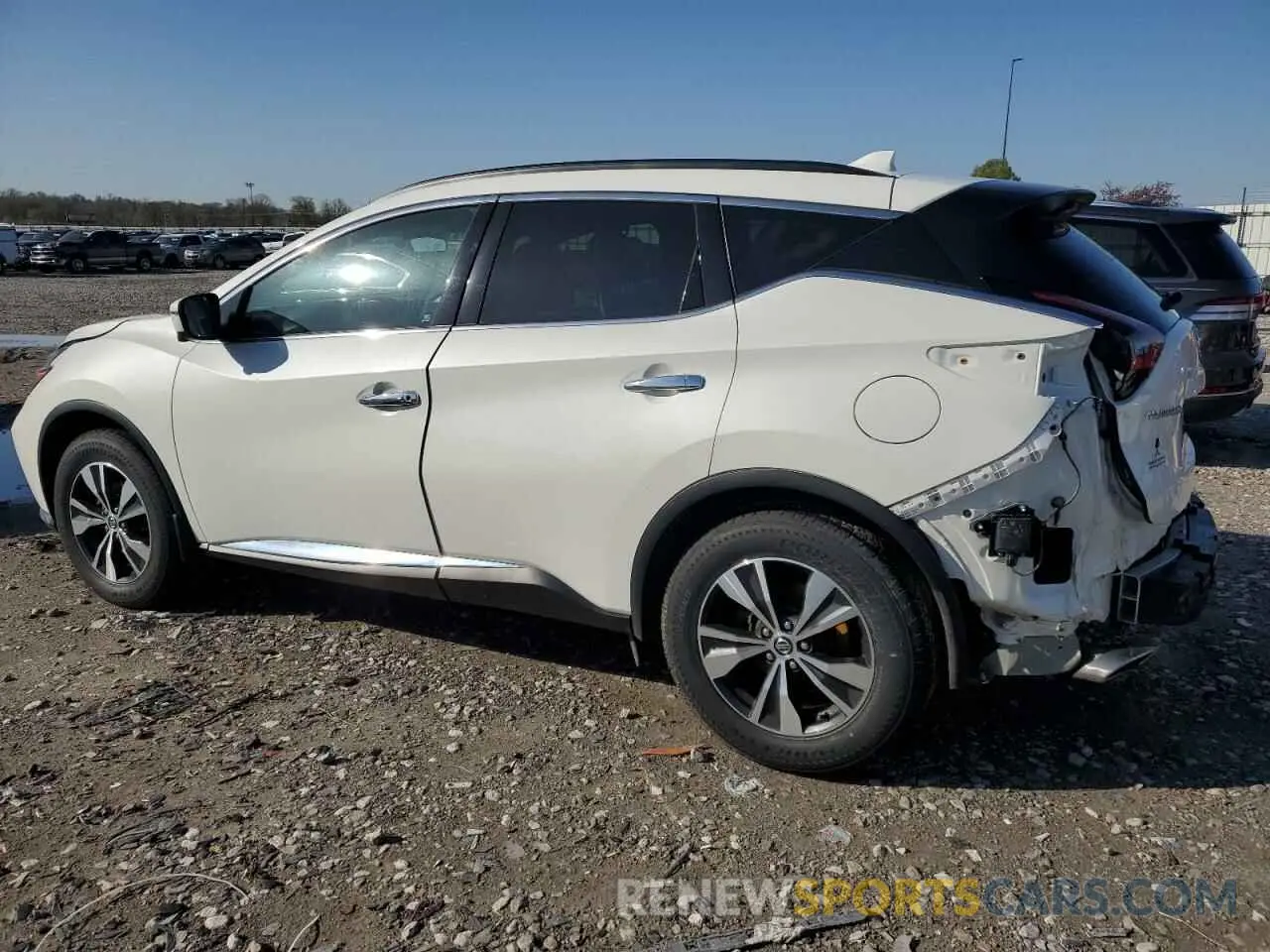 2 fotografías del automóvil dañado 5N1AZ2BS4LN135425 NISSAN MURANO 2020