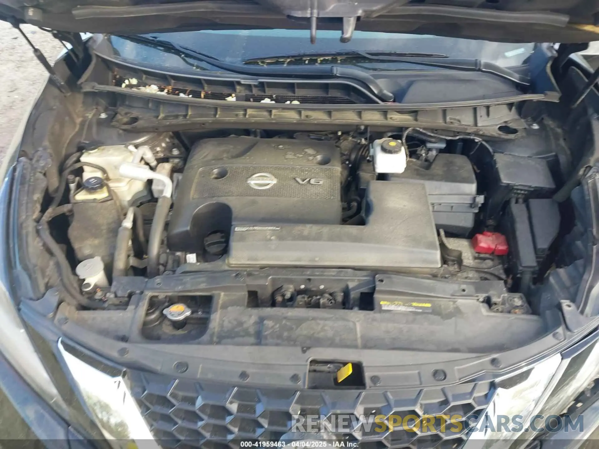10 fotografías del automóvil dañado 5N1AZ2BS4LN152838 NISSAN MURANO 2020