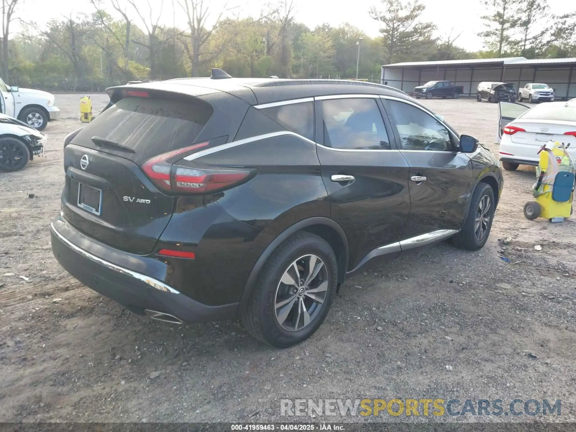 4 fotografías del automóvil dañado 5N1AZ2BS4LN152838 NISSAN MURANO 2020