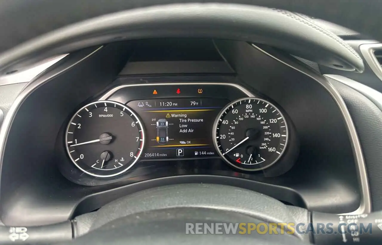 8 fotografías del automóvil dañado 5N1AZ2BS5LN105785 NISSAN MURANO 2020
