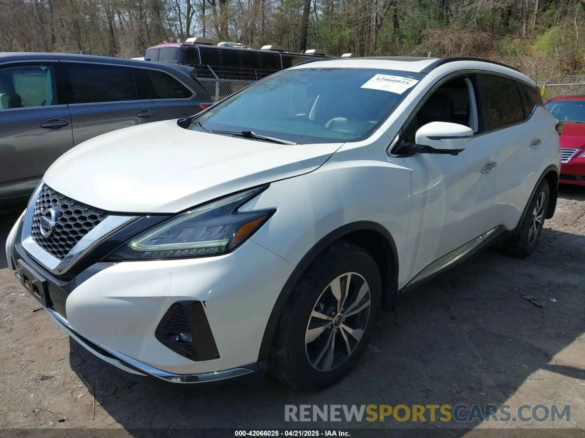 2 fotografías del automóvil dañado 5N1AZ2BS5LN154923 NISSAN MURANO 2020