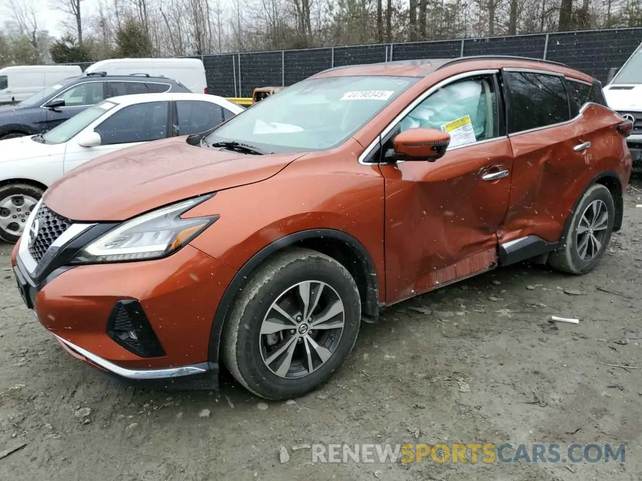 1 fotografías del automóvil dañado 5N1AZ2BS5LN163010 NISSAN MURANO 2020