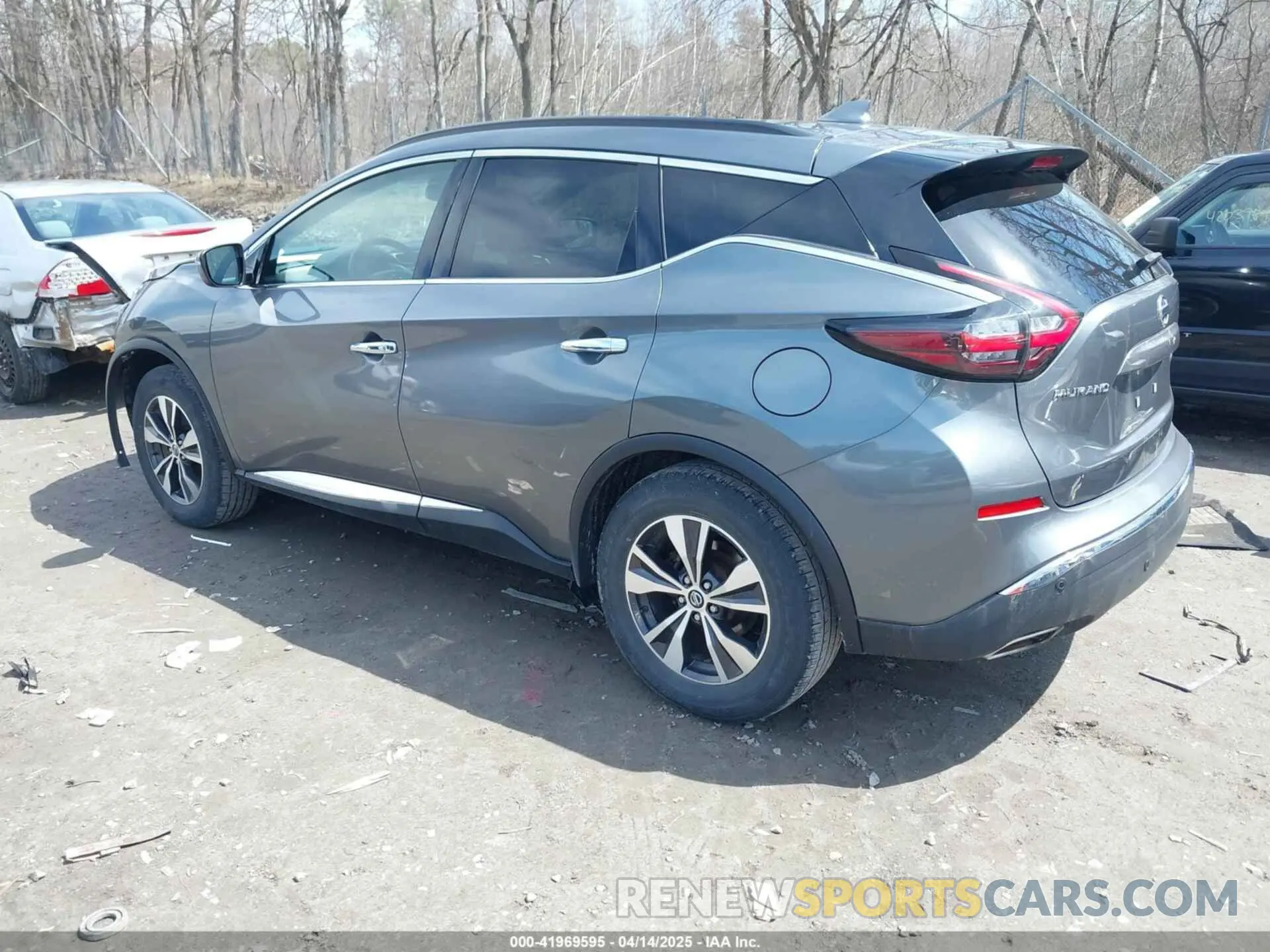 3 fotografías del automóvil dañado 5N1AZ2BS7LN105075 NISSAN MURANO 2020