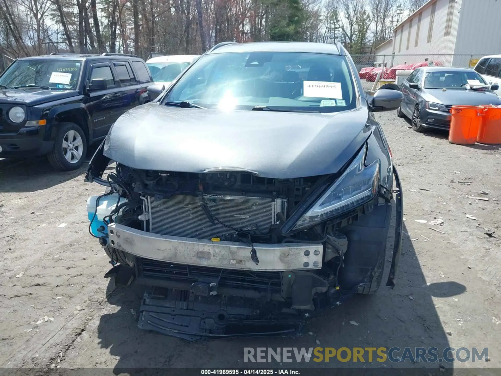 6 fotografías del automóvil dañado 5N1AZ2BS7LN105075 NISSAN MURANO 2020