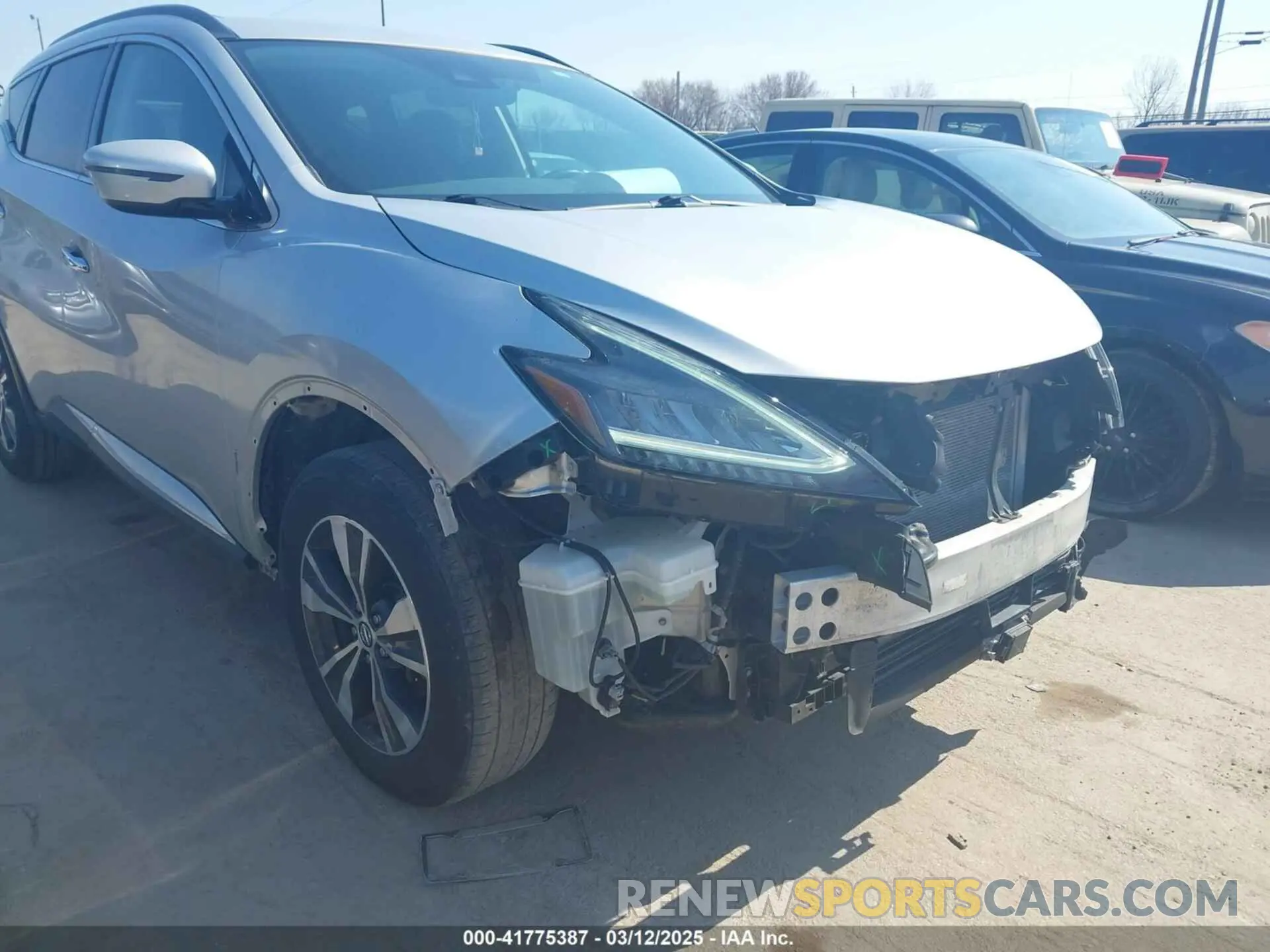 6 fotografías del automóvil dañado 5N1AZ2BS7LN124449 NISSAN MURANO 2020