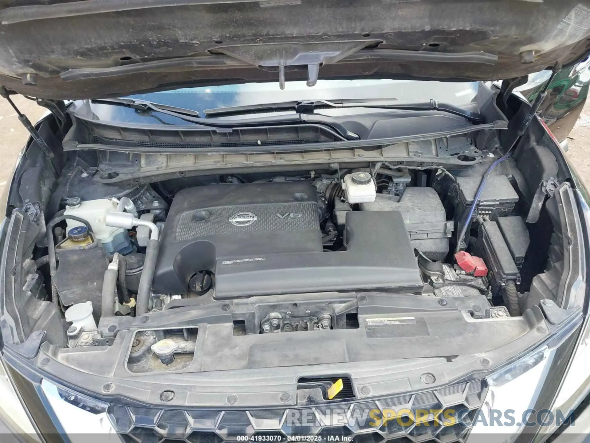 10 fotografías del automóvil dañado 5N1AZ2BS7LN126105 NISSAN MURANO 2020