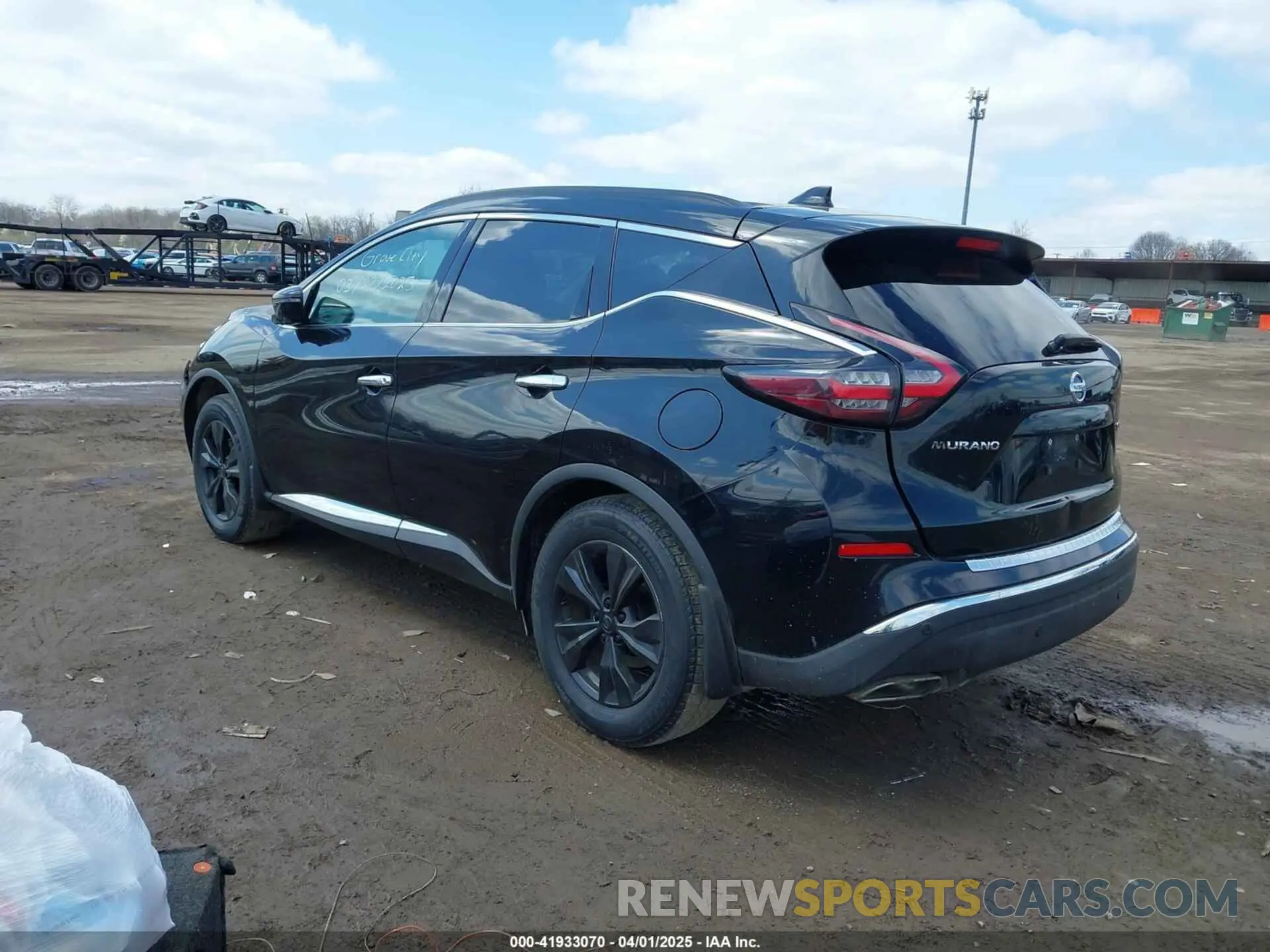 3 fotografías del automóvil dañado 5N1AZ2BS7LN126105 NISSAN MURANO 2020