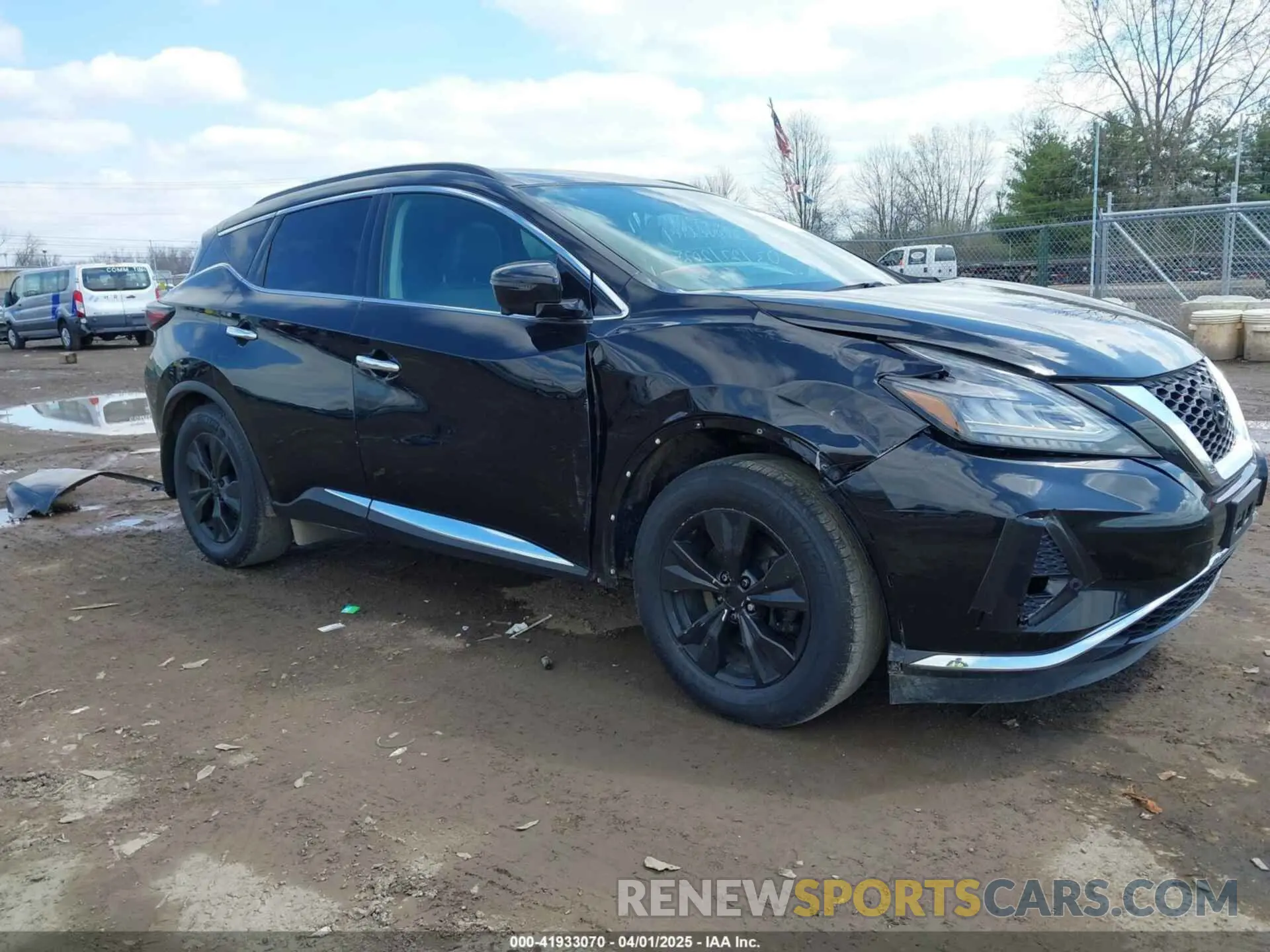 6 fotografías del automóvil dañado 5N1AZ2BS7LN126105 NISSAN MURANO 2020