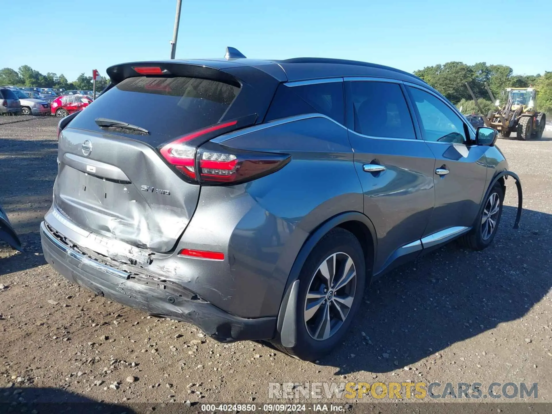 4 fotografías del automóvil dañado 5N1AZ2BS8LN158254 NISSAN MURANO 2020