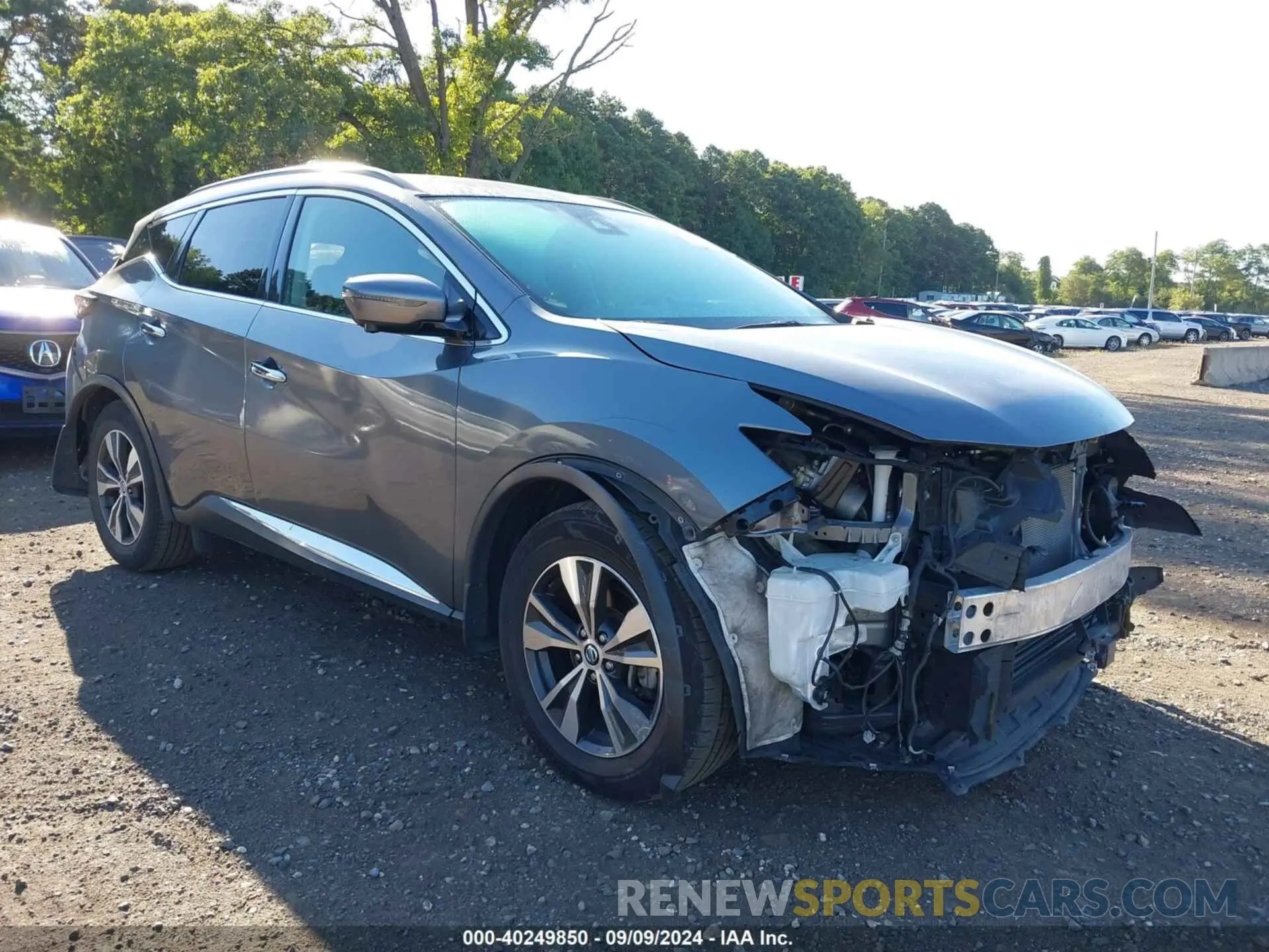 6 fotografías del automóvil dañado 5N1AZ2BS8LN158254 NISSAN MURANO 2020