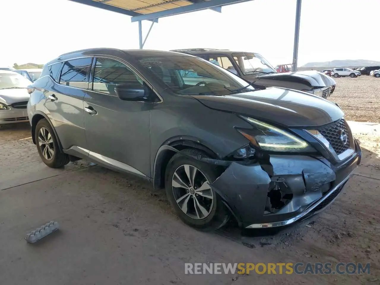 4 fotografías del automóvil dañado 5N1AZ2BS8LN166029 NISSAN MURANO 2020