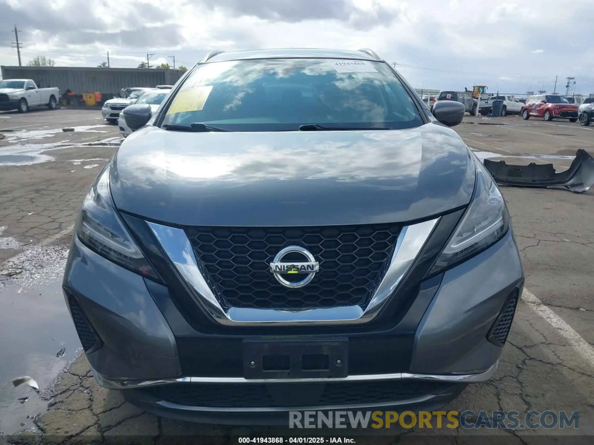 13 fotografías del automóvil dañado 5N1AZ2BSXLN123151 NISSAN MURANO 2020