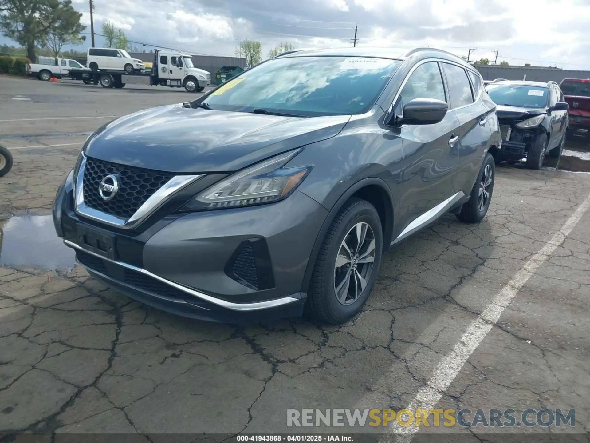 2 fotografías del automóvil dañado 5N1AZ2BSXLN123151 NISSAN MURANO 2020