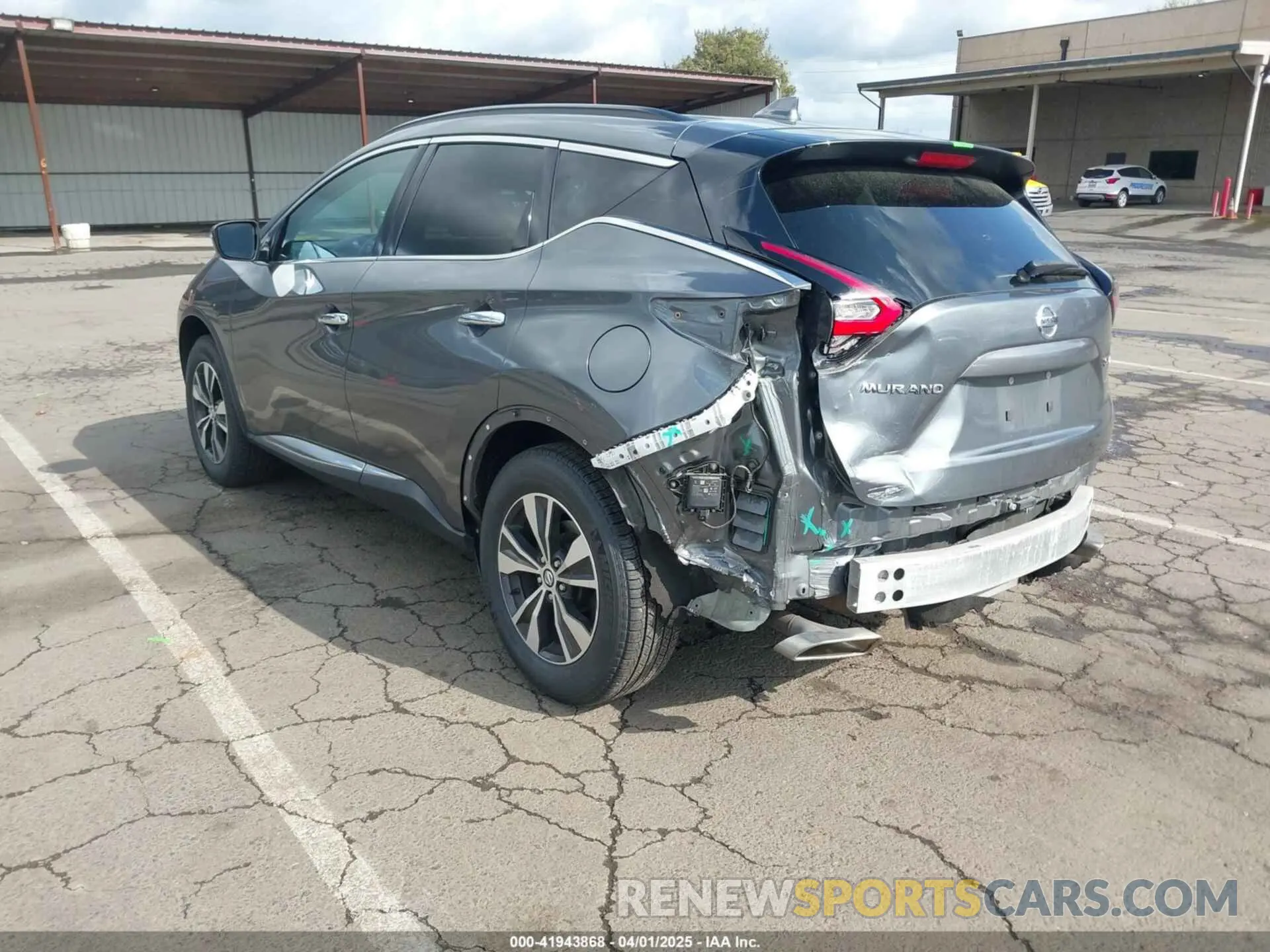 3 fotografías del automóvil dañado 5N1AZ2BSXLN123151 NISSAN MURANO 2020