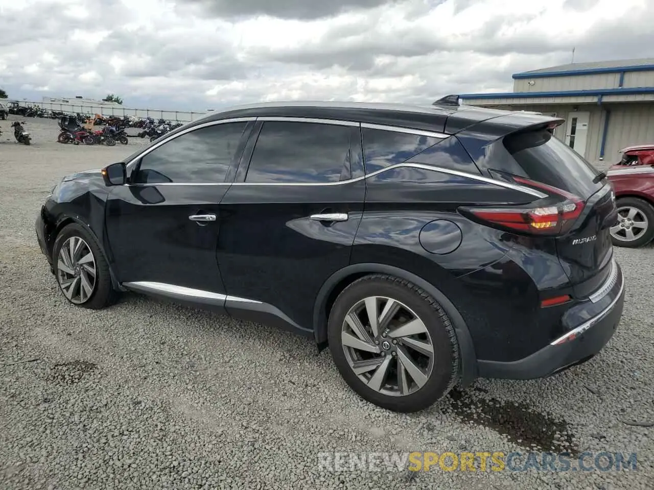 2 fotografías del automóvil dañado 5N1AZ2CJ1LN163172 NISSAN MURANO 2020