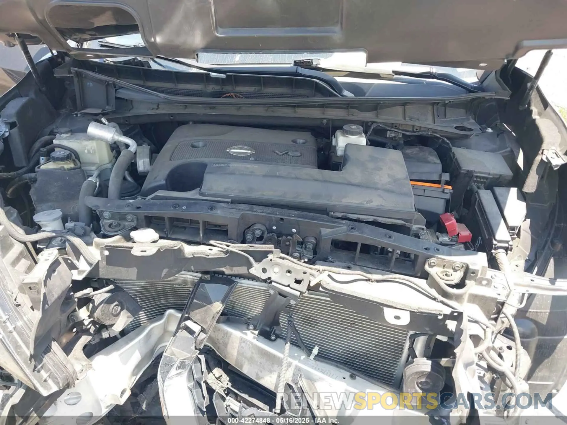 10 fotografías del automóvil dañado 5N1AZ2CJ5LN153390 NISSAN MURANO 2020