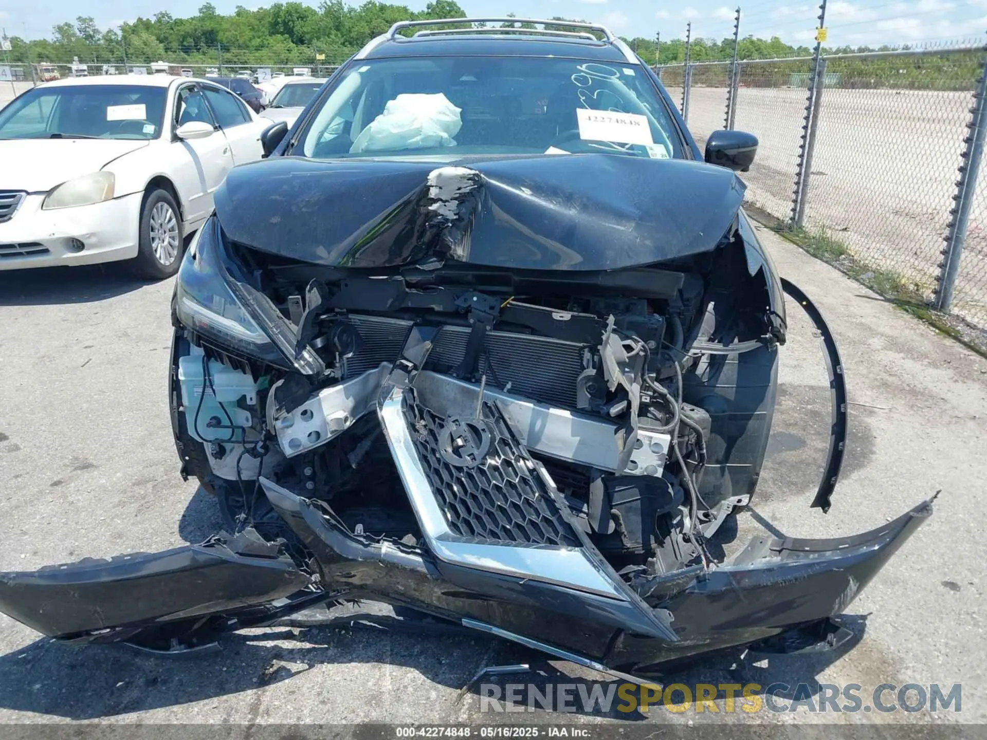 12 fotografías del automóvil dañado 5N1AZ2CJ5LN153390 NISSAN MURANO 2020