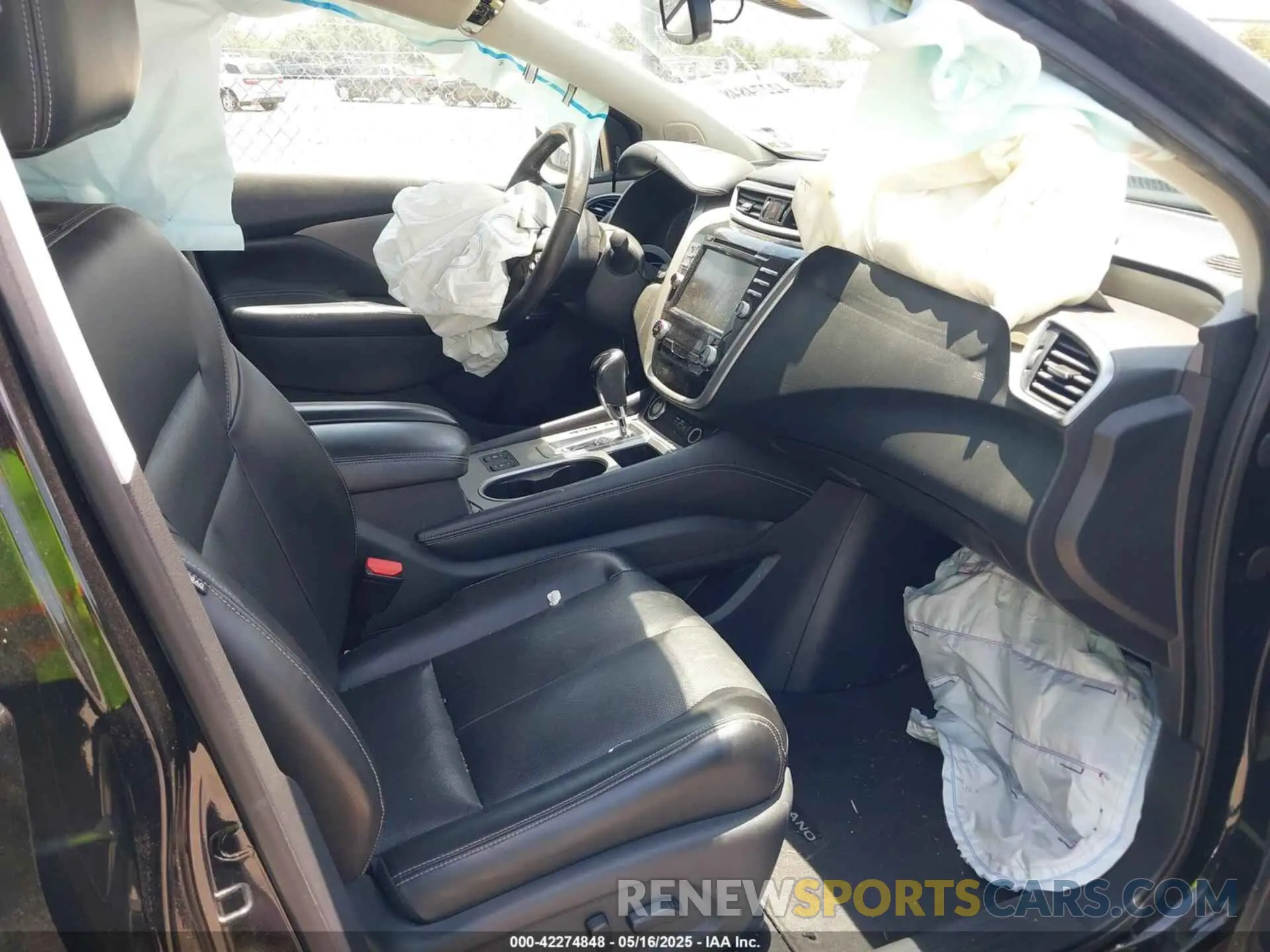 5 fotografías del automóvil dañado 5N1AZ2CJ5LN153390 NISSAN MURANO 2020