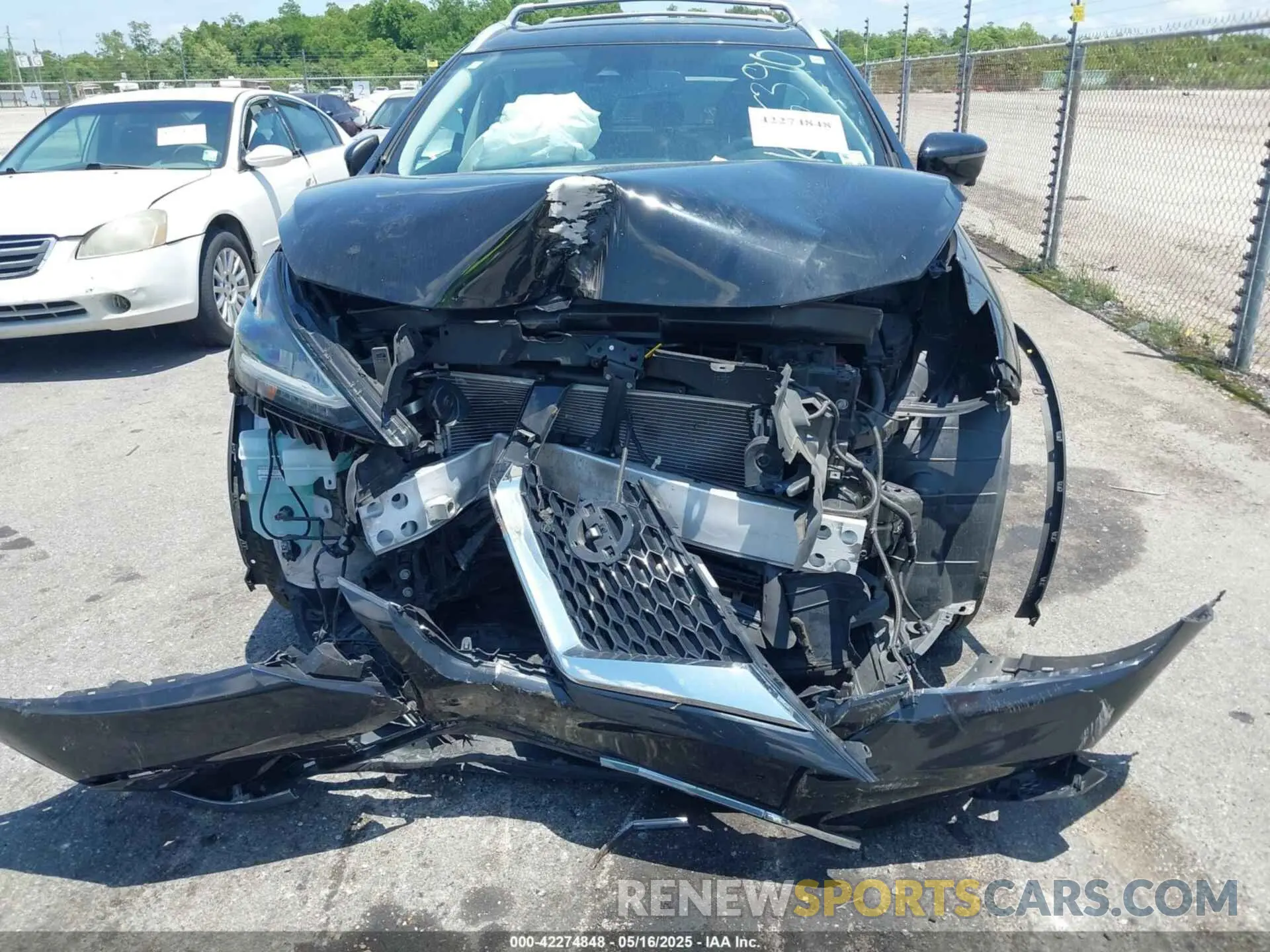 6 fotografías del automóvil dañado 5N1AZ2CJ5LN153390 NISSAN MURANO 2020