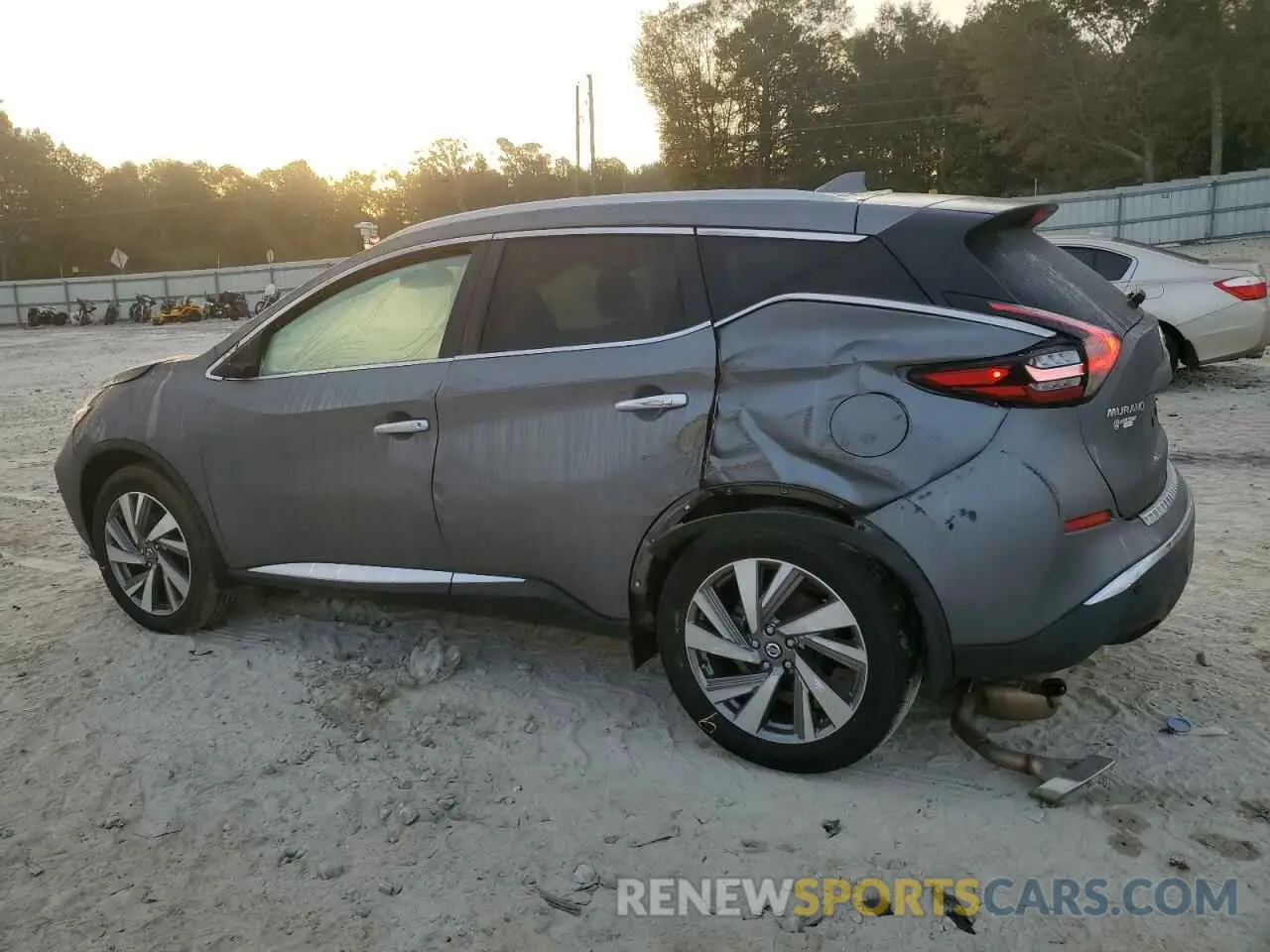 2 fotografías del automóvil dañado 5N1AZ2CJ5LN160050 NISSAN MURANO 2020