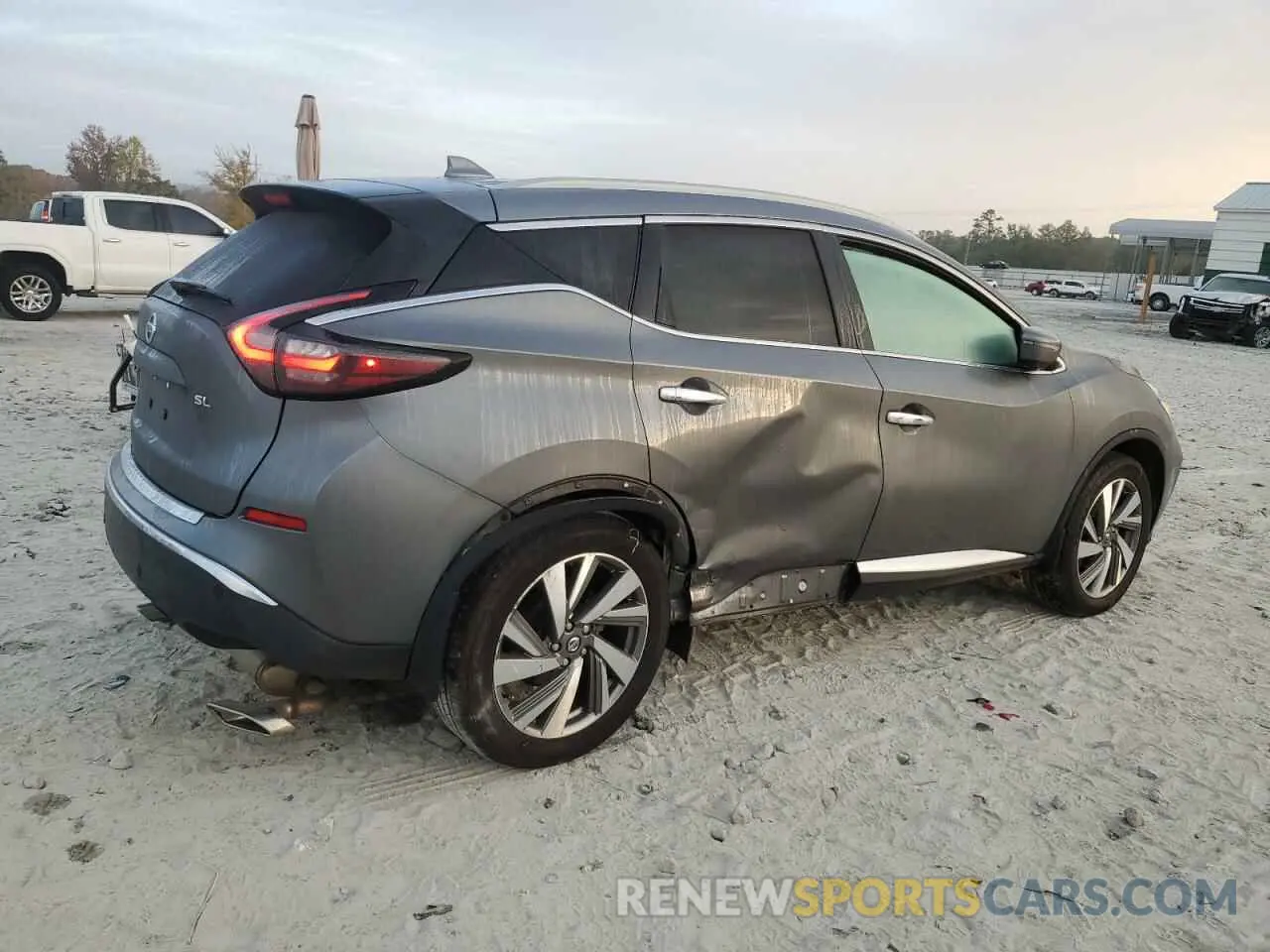 3 fotografías del automóvil dañado 5N1AZ2CJ5LN160050 NISSAN MURANO 2020