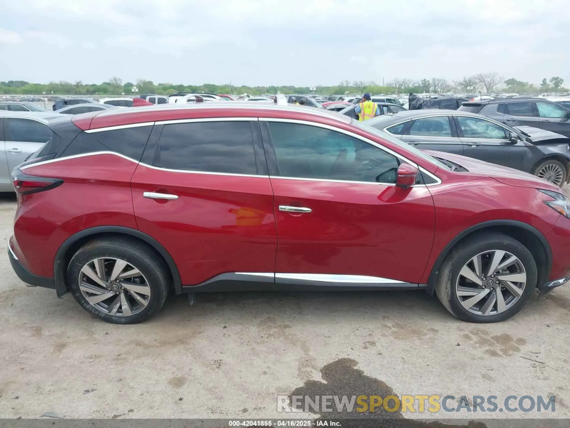 12 fotografías del automóvil dañado 5N1AZ2CJ7LN133304 NISSAN MURANO 2020