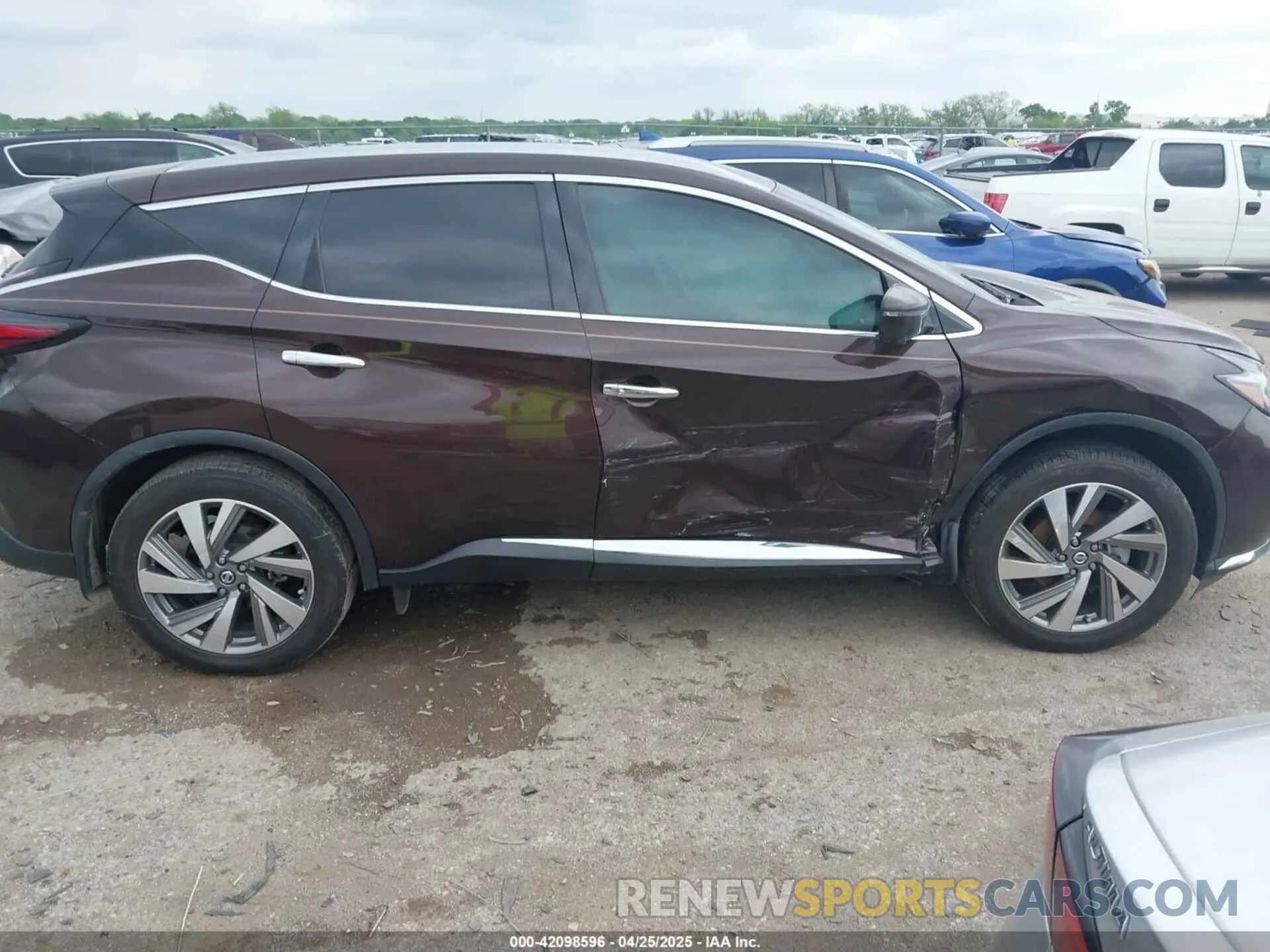 13 fotografías del automóvil dañado 5N1AZ2CJ8LN128516 NISSAN MURANO 2020