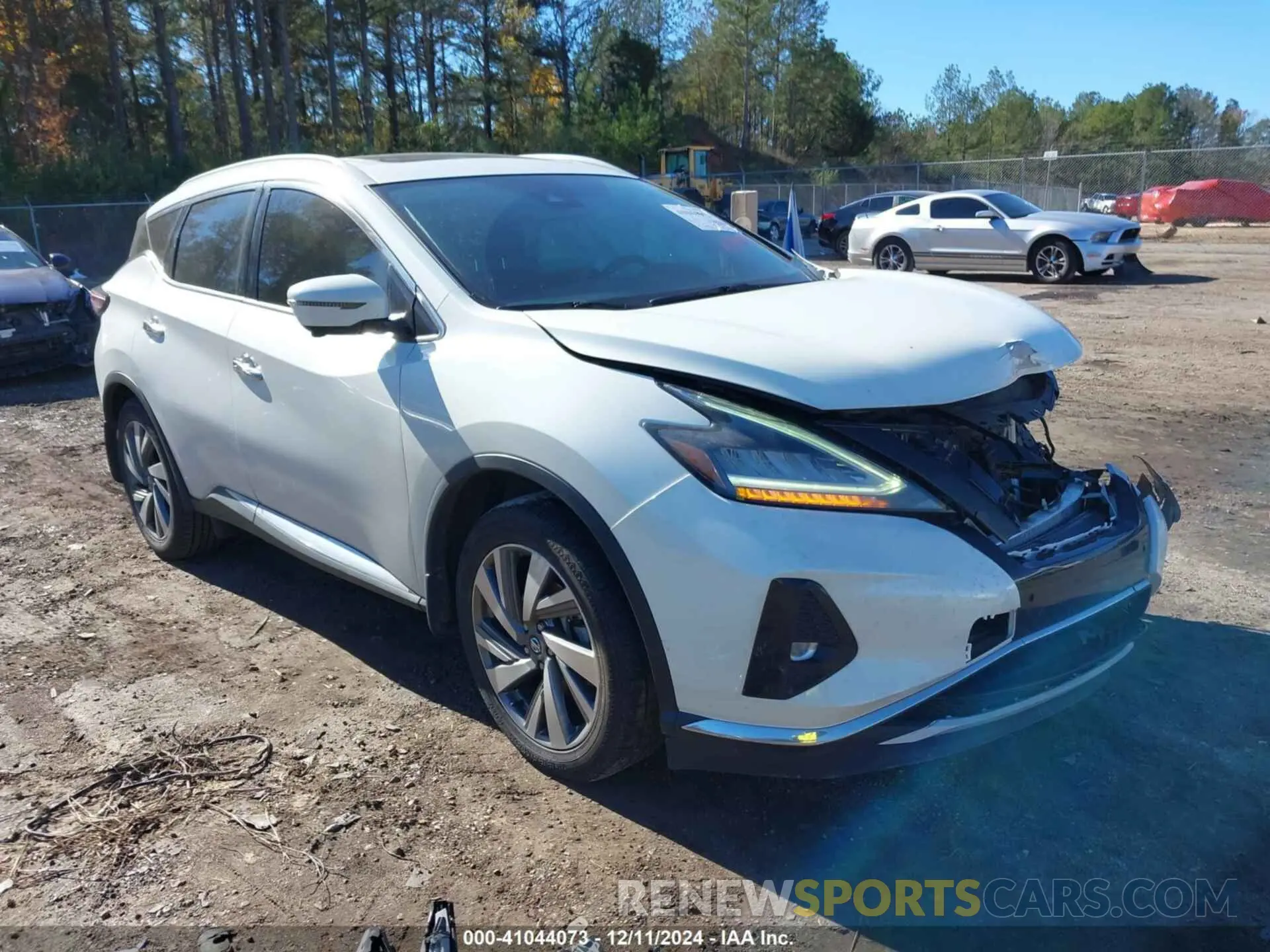 1 fotografías del automóvil dañado 5N1AZ2CJ9LN130579 NISSAN MURANO 2020