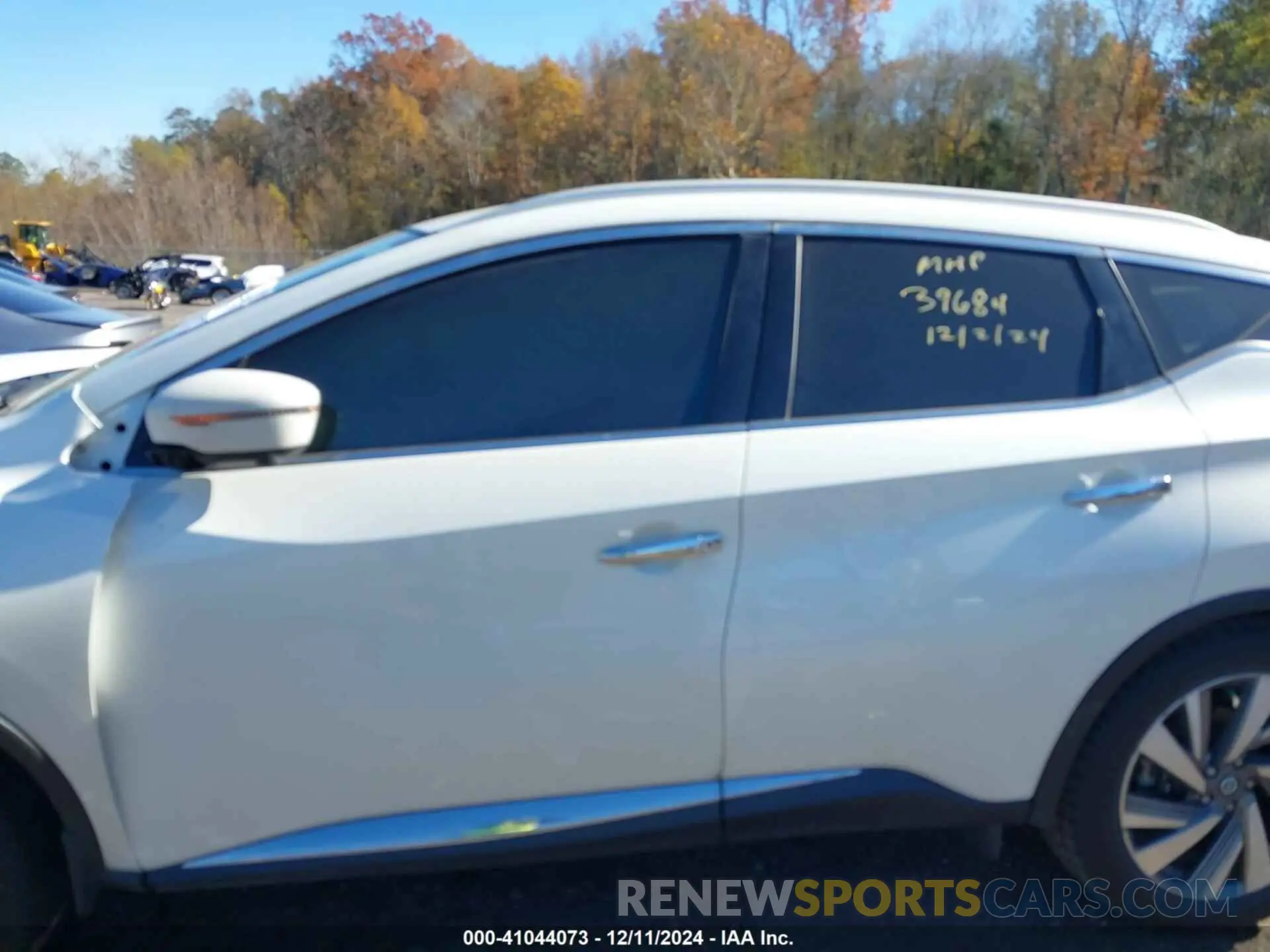 14 fotografías del automóvil dañado 5N1AZ2CJ9LN130579 NISSAN MURANO 2020