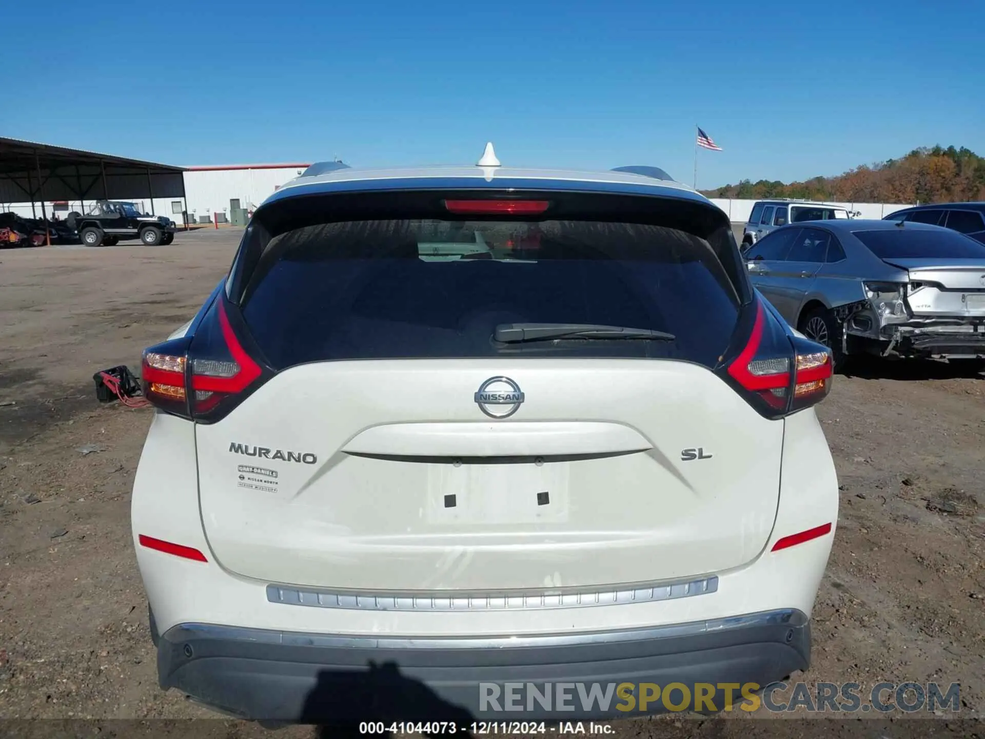 16 fotografías del automóvil dañado 5N1AZ2CJ9LN130579 NISSAN MURANO 2020