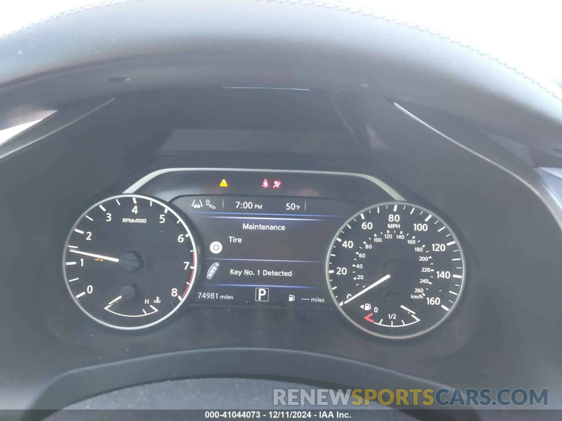 7 fotografías del automóvil dañado 5N1AZ2CJ9LN130579 NISSAN MURANO 2020