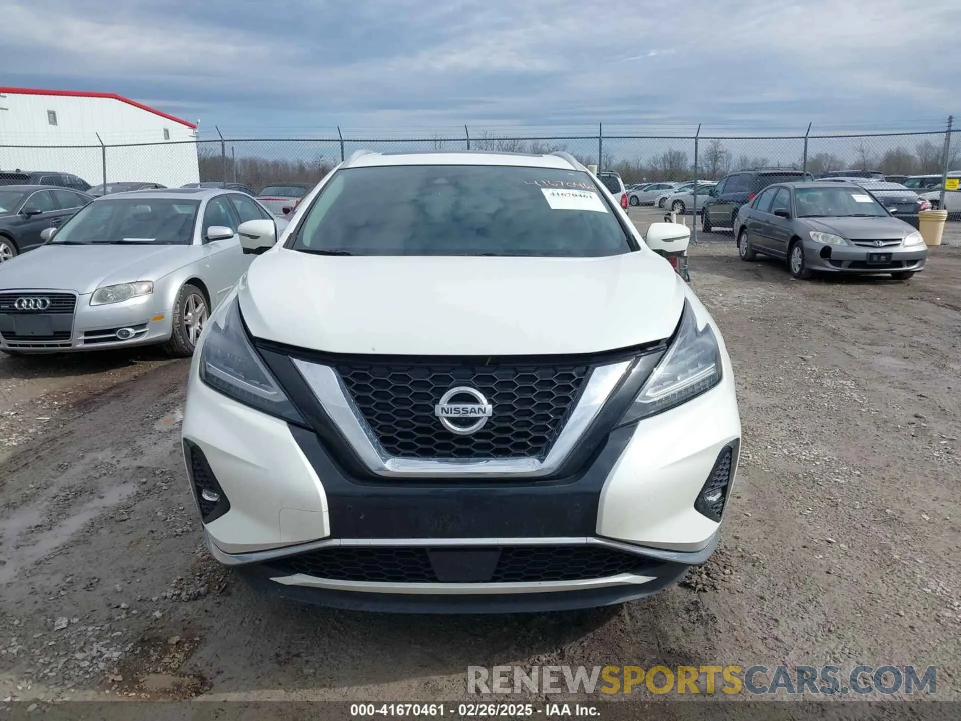 12 fotografías del automóvil dañado 5N1AZ2CJXLN113029 NISSAN MURANO 2020