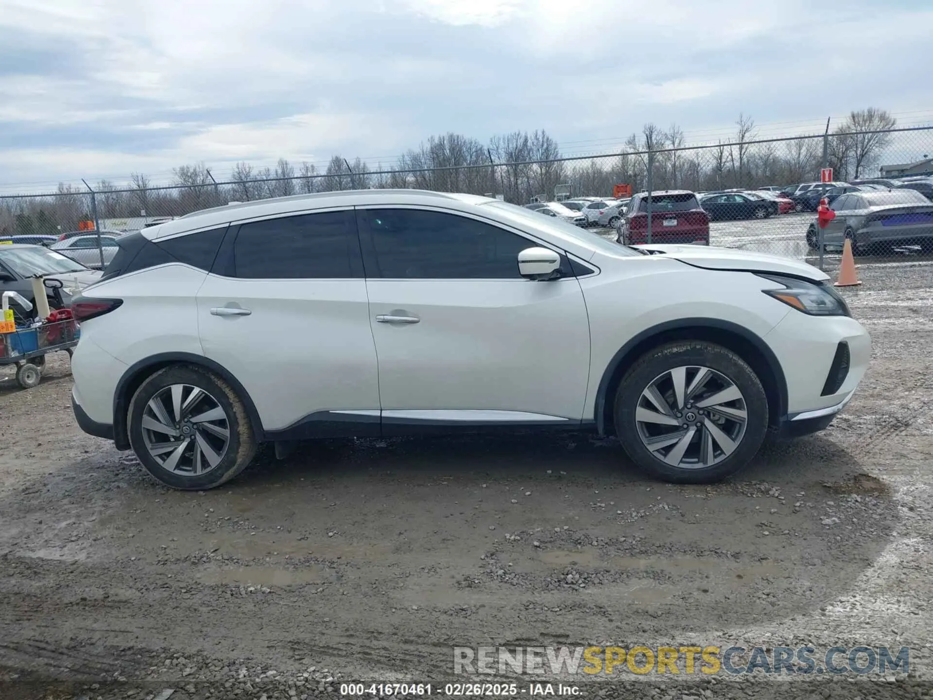 13 fotografías del automóvil dañado 5N1AZ2CJXLN113029 NISSAN MURANO 2020